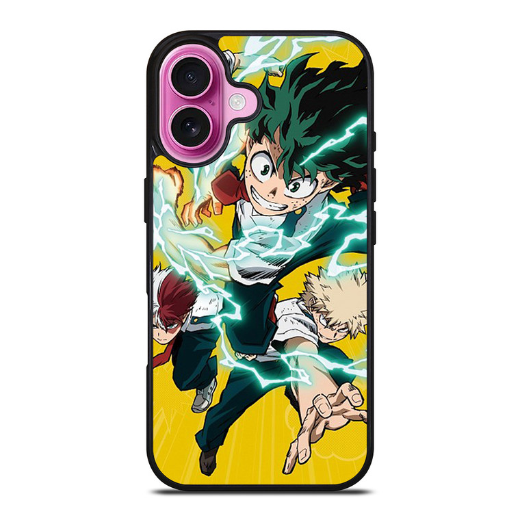 MY HERO ACADEMIA ANIME iPhone 16 Plus Case Cover