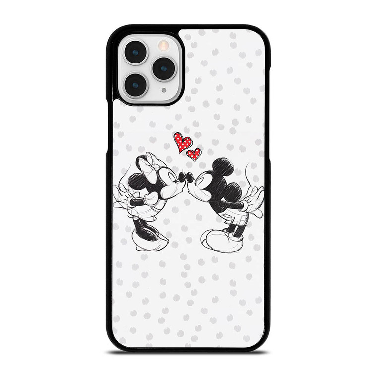 MICKEY AND MINIE MOUSE KISSING Disney iPhone 11 Pro Case Cover