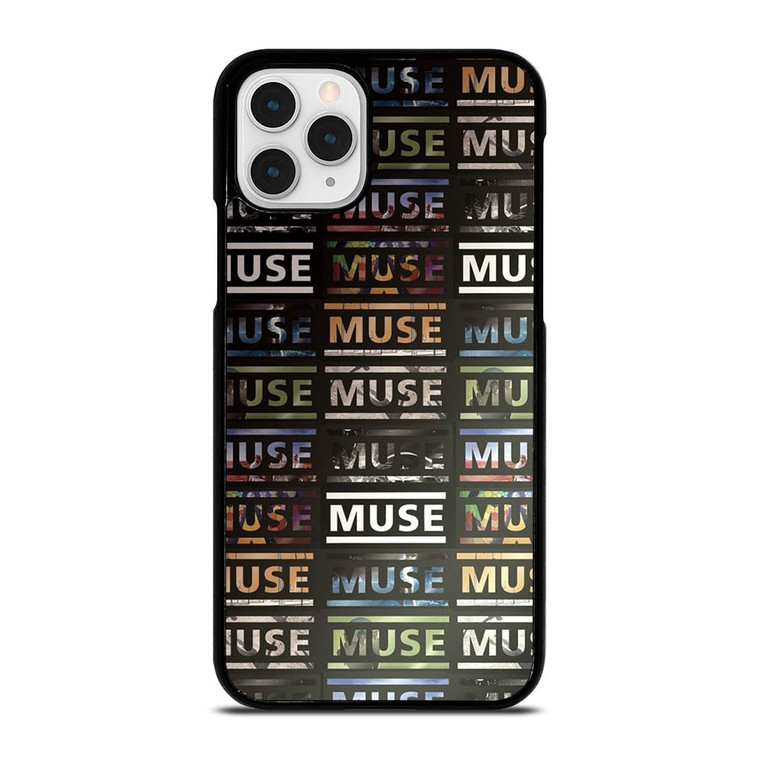 MUSE BAND ROCK LOGO COLLAGE iPhone 11 Pro Case Cover