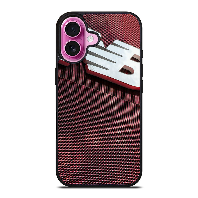 NEW BALANCE NB RED METAL iPhone 16 Plus Case Cover