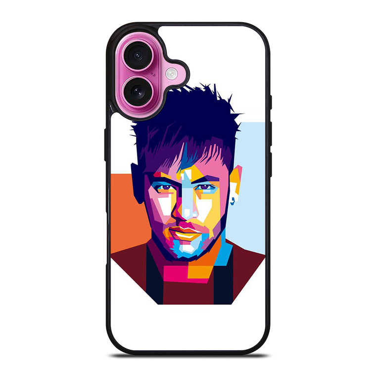NEYMAR .JR MOZAIC iPhone 16 Plus Case Cover