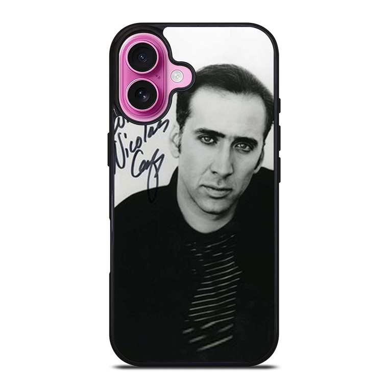 NICOLAS CAGE SIGNATURE iPhone 16 Plus Case Cover