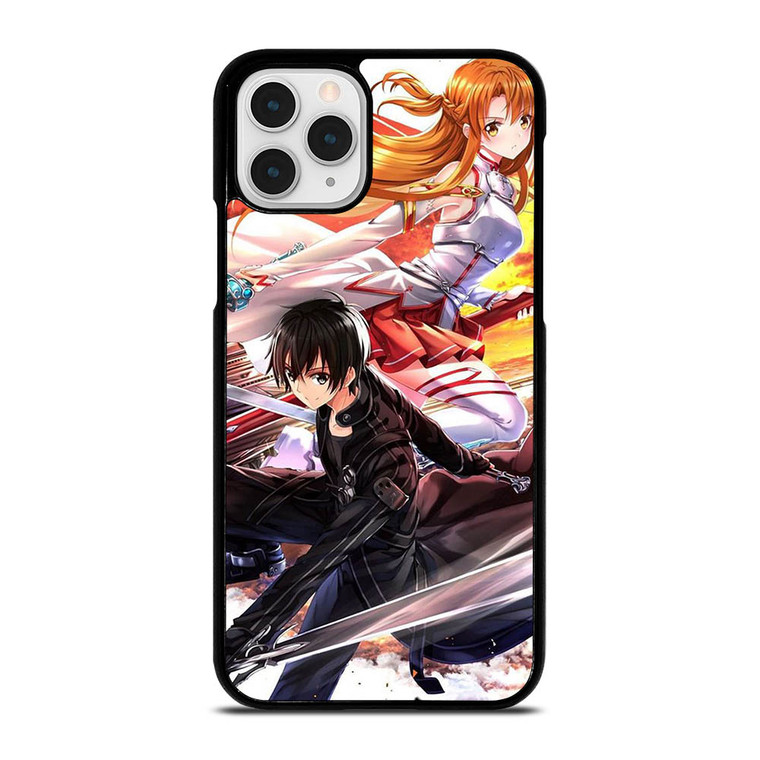 SWORD ART ONLINE SAO KIRITO AND ASUNA iPhone 11 Pro Case Cover