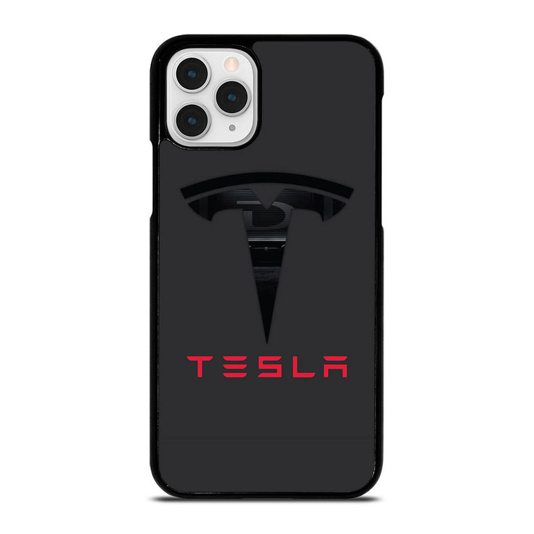 TESLA MOTORS BLACK ICON iPhone 11 Pro Case Cover
