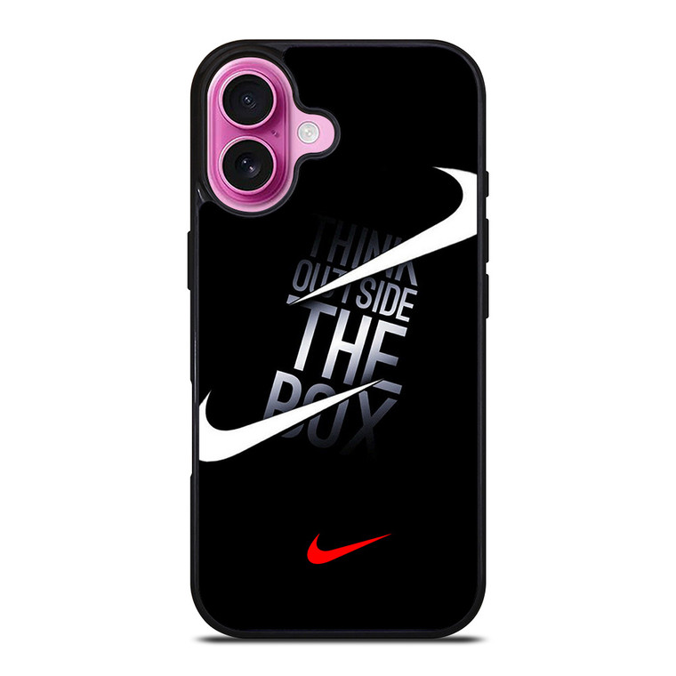 NIKE THINK OUTSIDE THE BOX iPhone 16 Plus Case Cover