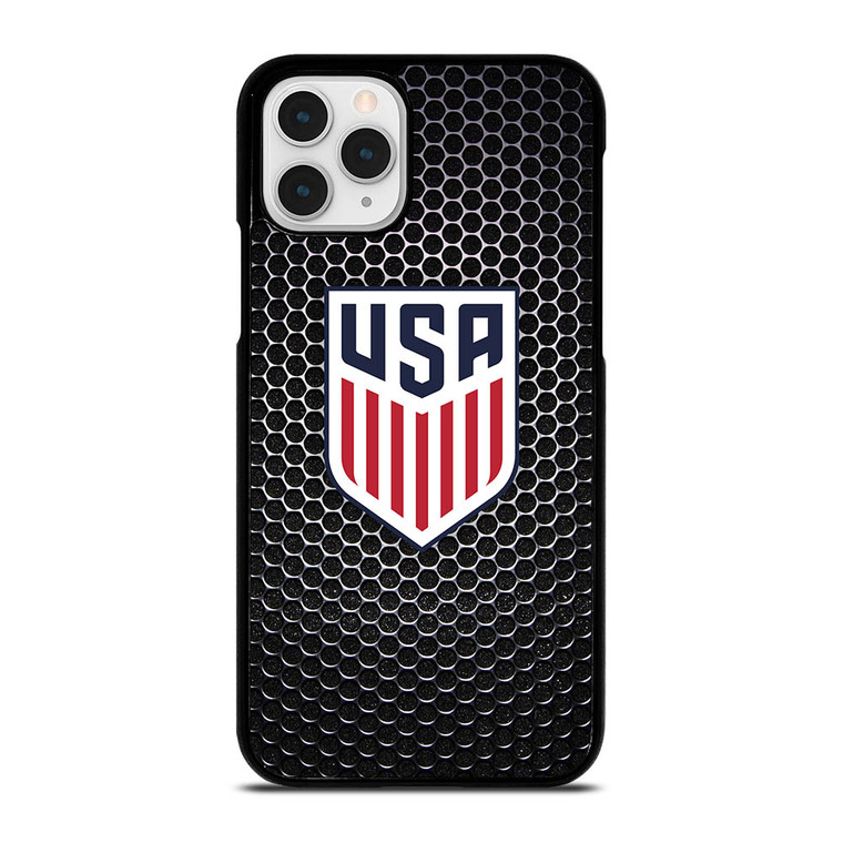 USA SOCCER LOGO CARBON iPhone 11 Pro Case Cover