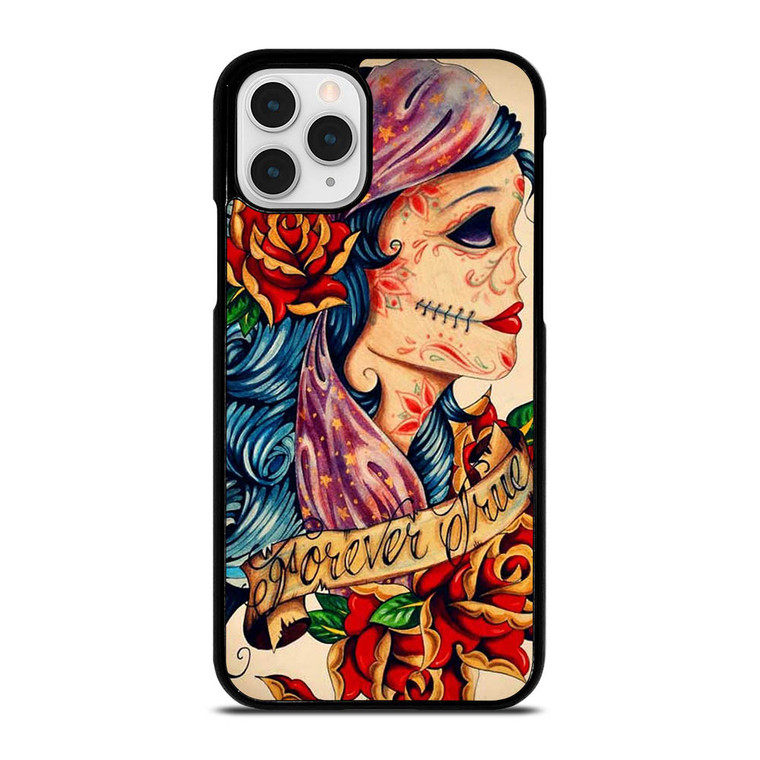 VINTAGE SUGAR SCHOOL TATTOO iPhone 11 Pro Case Cover
