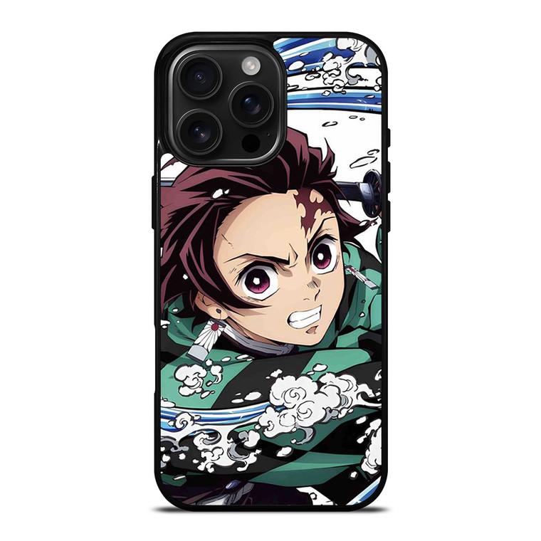 DEMON SLAYER KIMETSU NO YAIBA TANJIRO KAMADO WATER iPhone 16 Pro Max Case Cover DEMON SLAYER KIMETSU NO YAIBA TANJIRO KAMADO WATER iPhone 16 Pro Max Case Cover