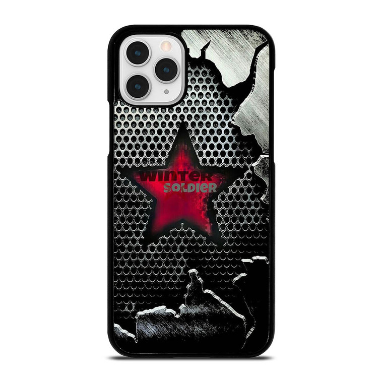 WINTER SOLDIER METAL LOGO AVENGERS iPhone 11 Pro Case Cover