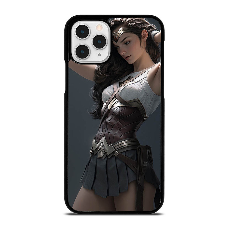 WONDER WOMAN BEAUTIFUL SUPERHERO DC COMIC iPhone 11 Pro Case Cover