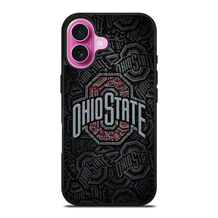 OHIE STATE BUCKEYES LOGO ART iPhone 16 Plus Case Cover