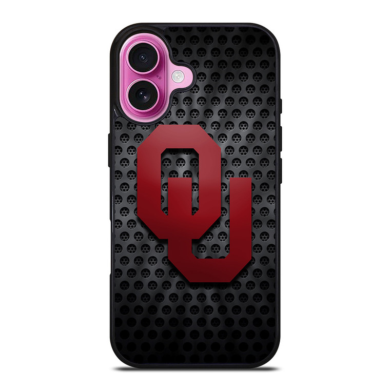 OKLAHOMA SOONERS SYMBOL iPhone 16 Plus Case Cover