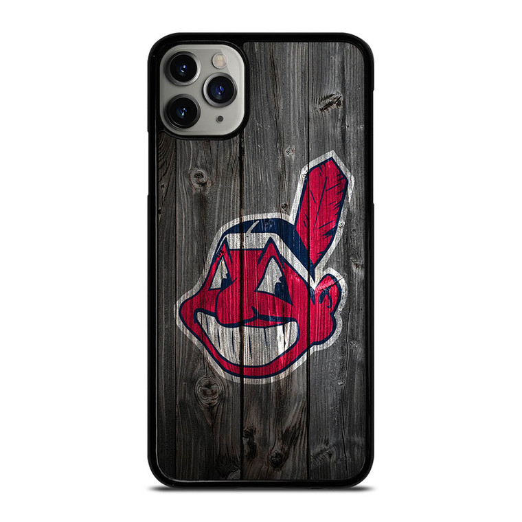 CLEVELAND INDIANS WOODEN LOGO iPhone 11 Pro Max Case Cover