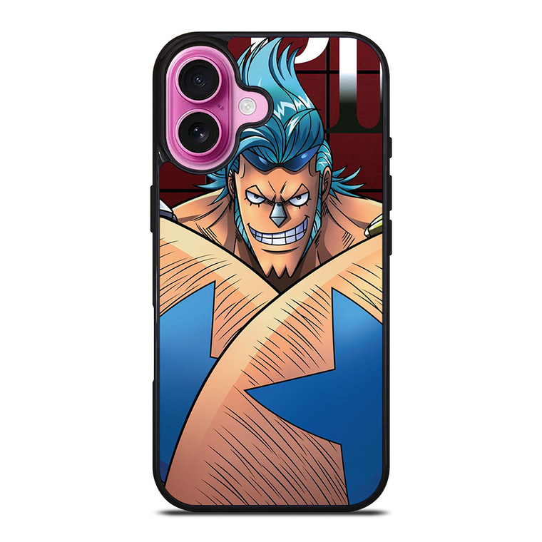 ONE PIECE CARTOON FRANKY iPhone 16 Plus Case Cover