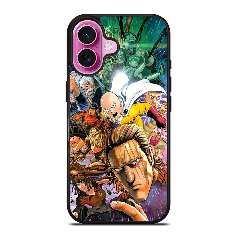 ONE PUNCH MAN CHARACTER iPhone 16 Plus Case Cover