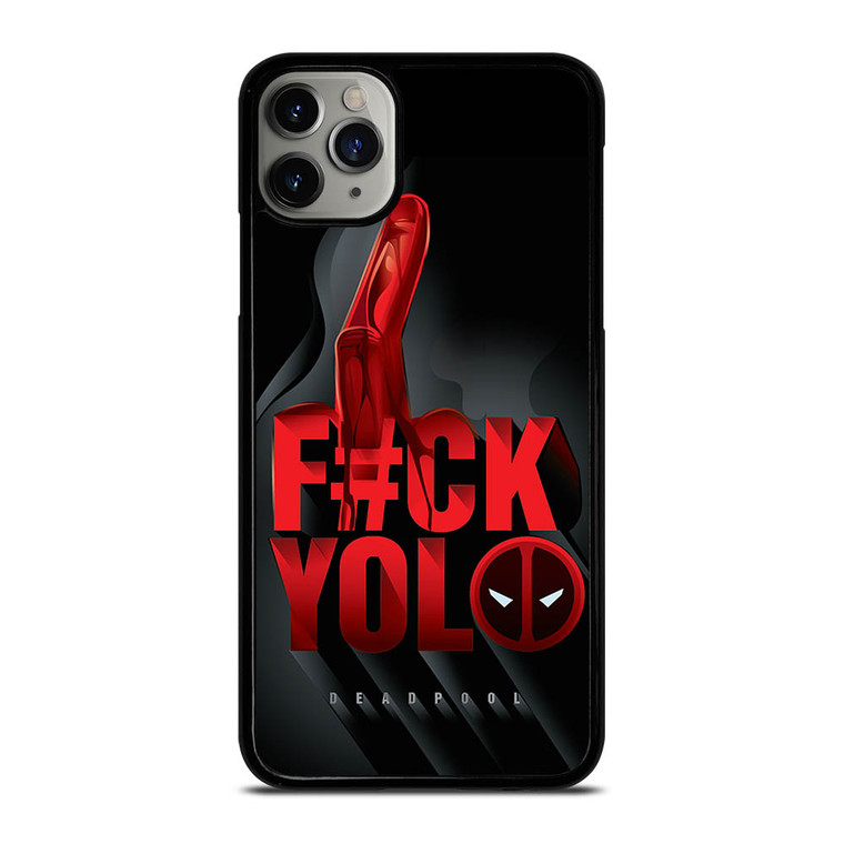 DEADPOOL YOLO iPhone 11 Pro Max Case Cover