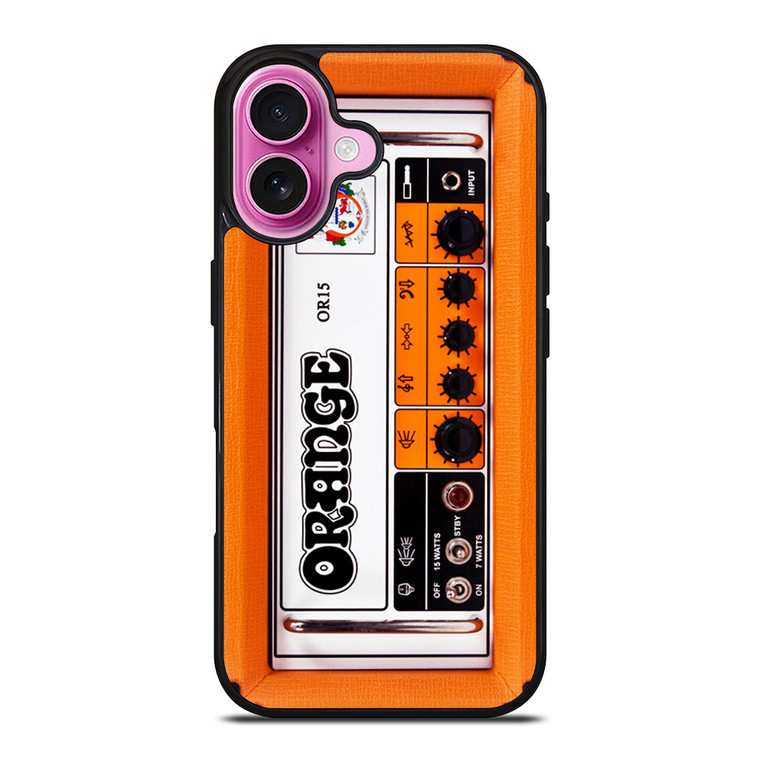 ORANGE AMP GUITAR iPhone 16 Plus Case Cover