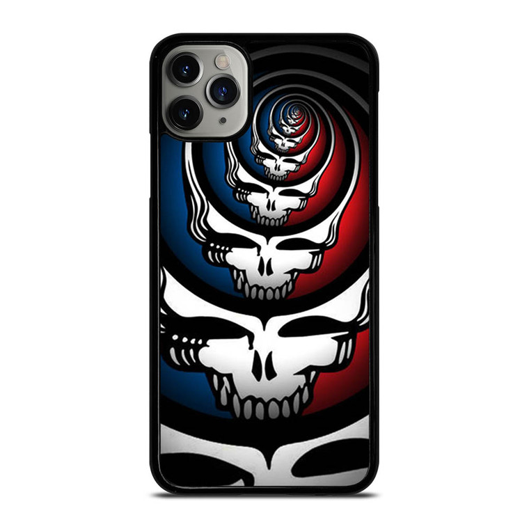 GRATEFUL DEAD SKULL LOGO ART iPhone 11 Pro Max Case Cover