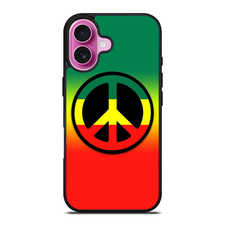 PEACE SIGN LOGO SYMBOL iPhone 16 Plus Case Cover