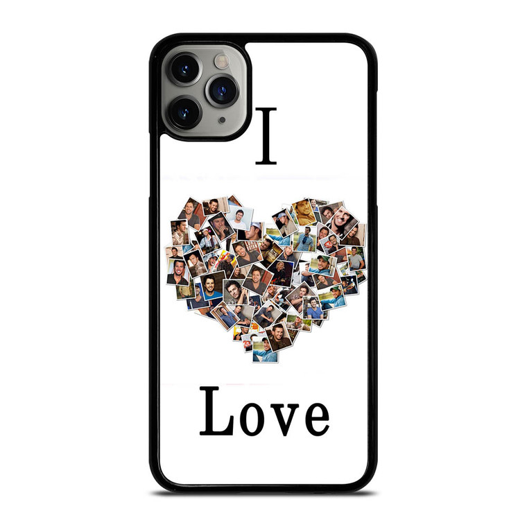 I LOVE LUKE BRYAN COLLAGE iPhone 11 Pro Max Case Cover