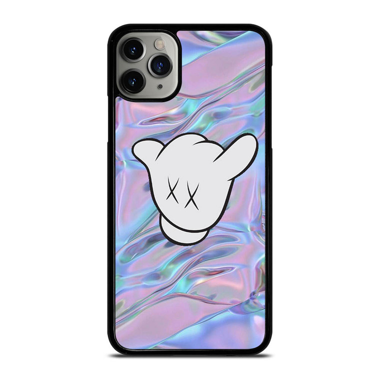 KAWS GLOVES COLORFUL iPhone 11 Pro Max Case Cover
