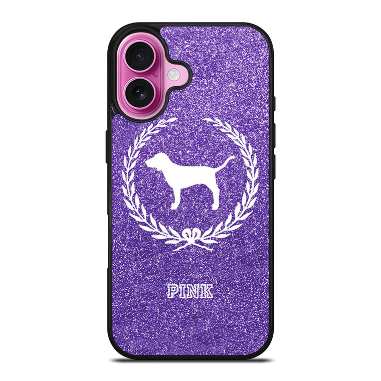 PINK DOG VICTORIA'S SECRET 2 iPhone 16 Plus Case Cover