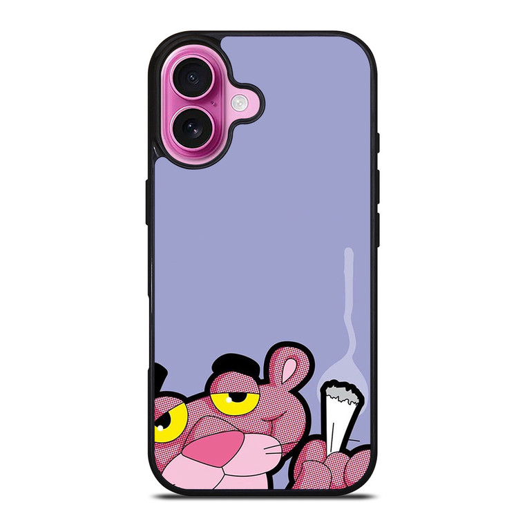 PINK PANTHER SMOKING iPhone 16 Plus Case Cover