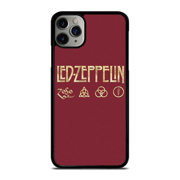 LED ZEPPELIN BAND LOGO iPhone 11 Pro Max Case Cover
