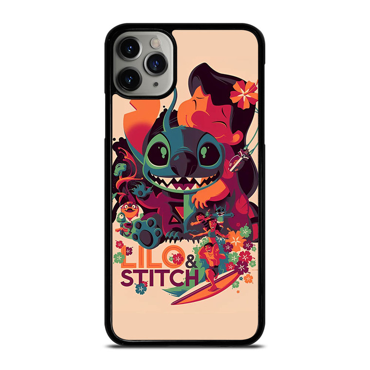 LILO AND STITCH DISNEY ART iPhone 11 Pro Max Case Cover