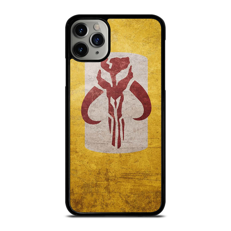 MANDALORIAN YELLOW LOGO iPhone 11 Pro Max Case Cover