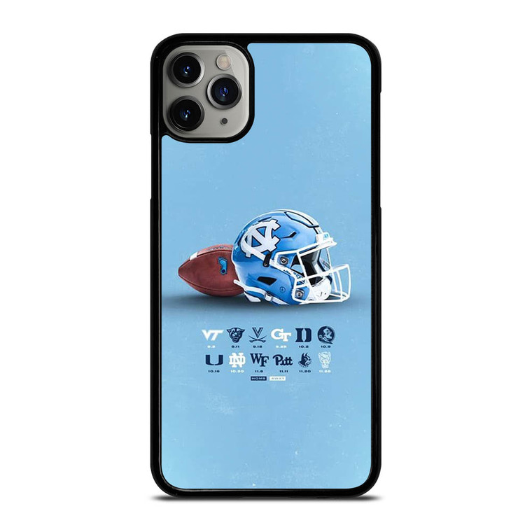 NORTH CAROLINA TAR HEELS LOGO BASKETBALL UNIVERSITY HELMET iPhone 11 Pro Max Case Cover