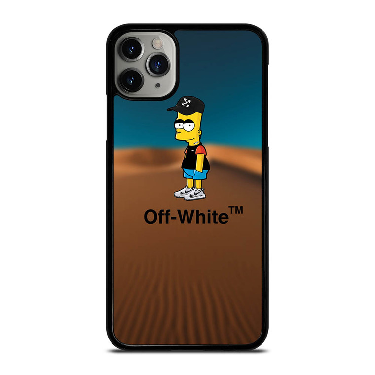 OFF WHITE BART SIMPSONS iPhone 11 Pro Max Case Cover