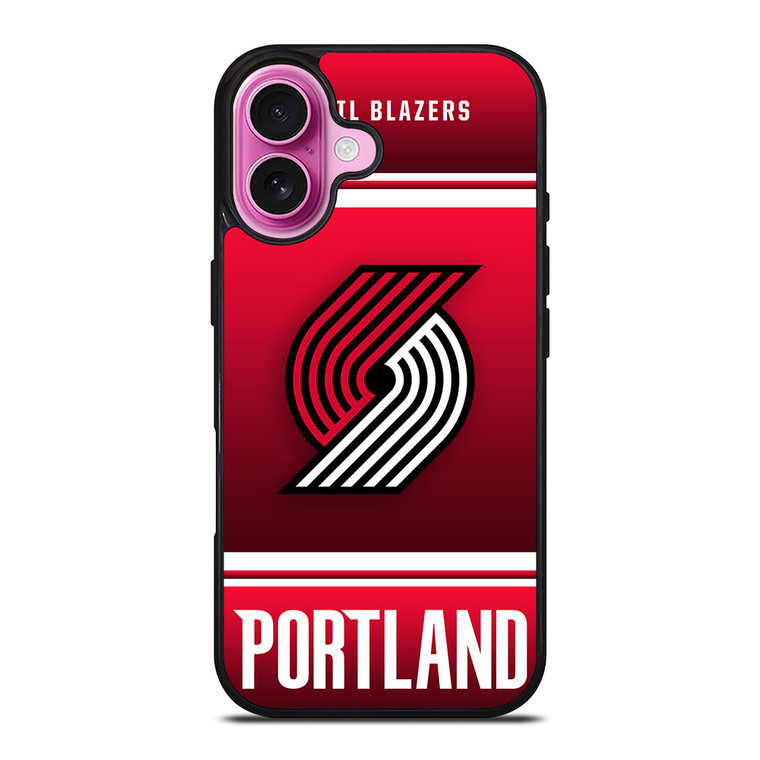PORTLAND TRAIL BLAZERS SYMBOL iPhone 16 Plus Case Cover