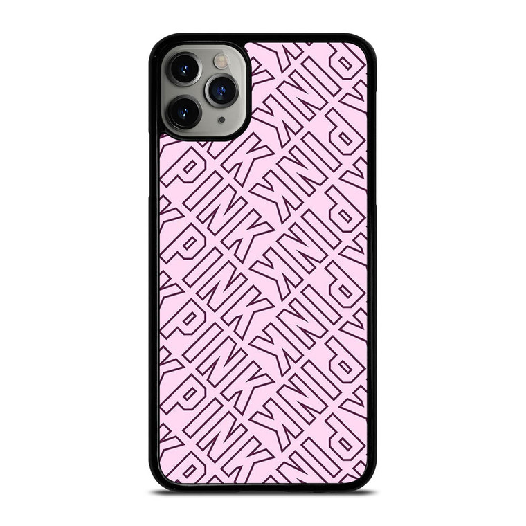 PINK VICTORIAS SECRET LOGO 2 iPhone 11 Pro Max Case Cover