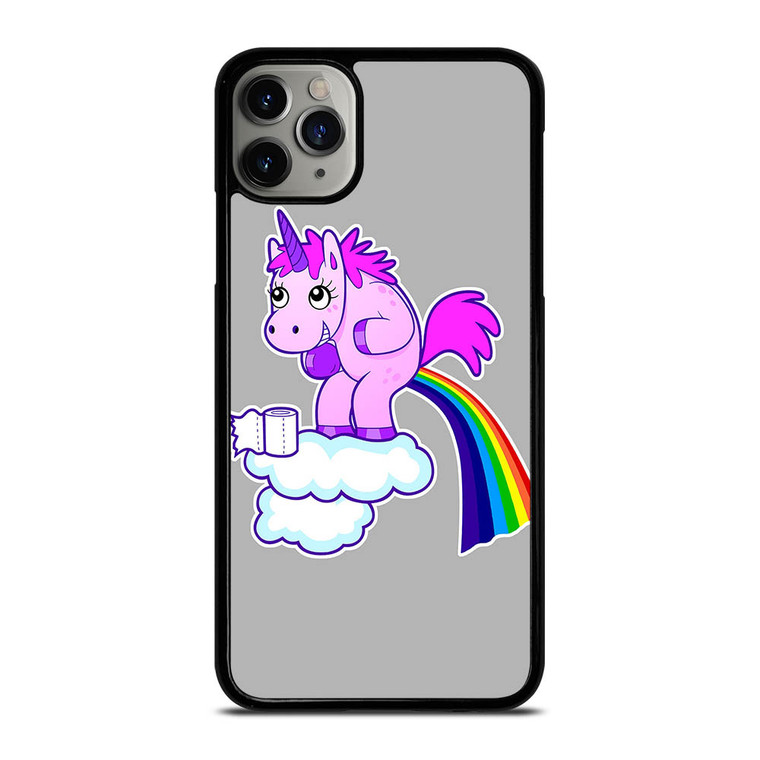 POOPING RAINBOW UNICORN iPhone 11 Pro Max Case Cover