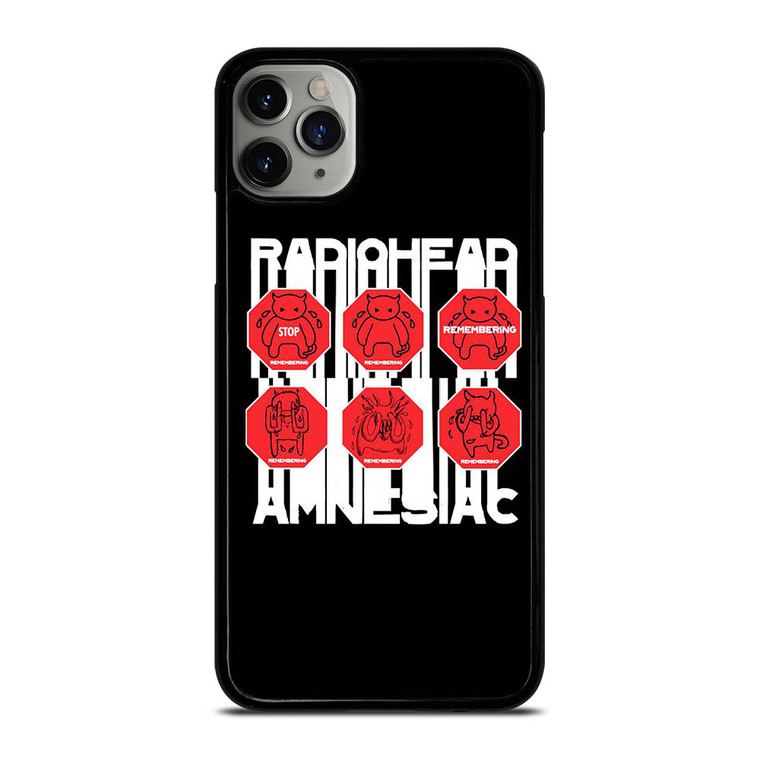 RADIOHEAD AMNESIAC LOGO iPhone 11 Pro Max Case Cover