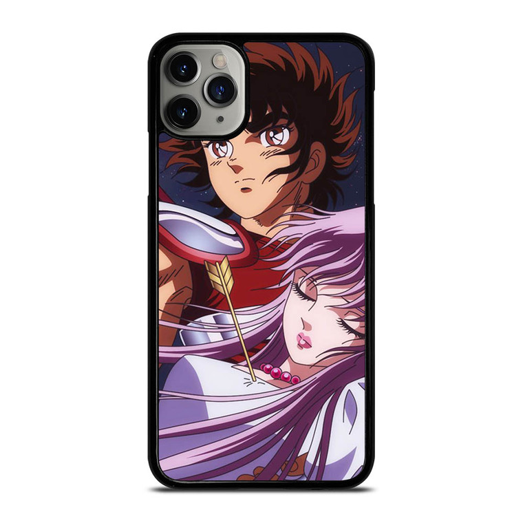 SAINT SEIYA PEGASUSAND PRINCESS ATHENA iPhone 11 Pro Max Case Cover