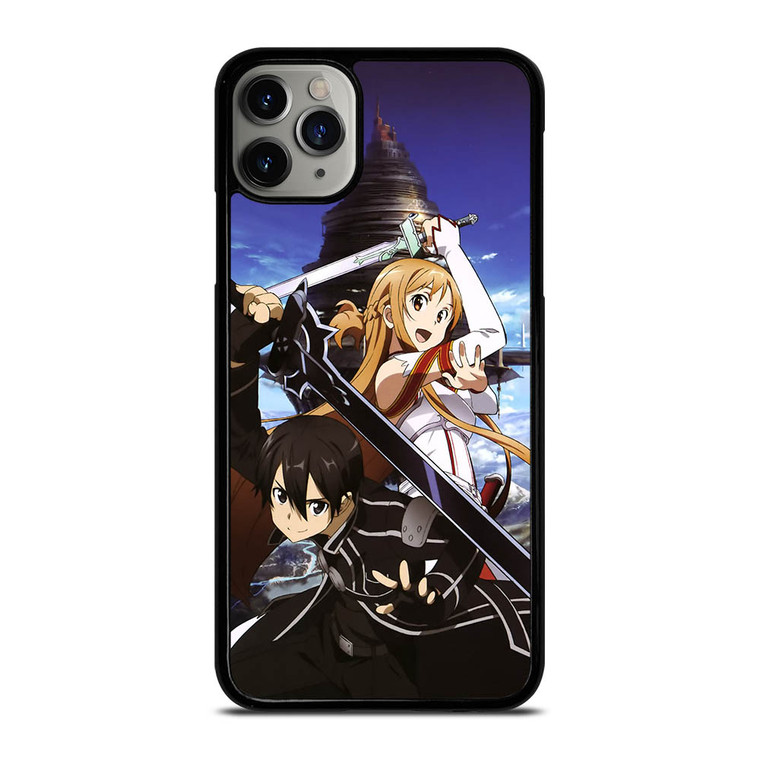 SAO SWORD ART ONLINE KIRITO AND ASUNA iPhone 11 Pro Max Case Cover