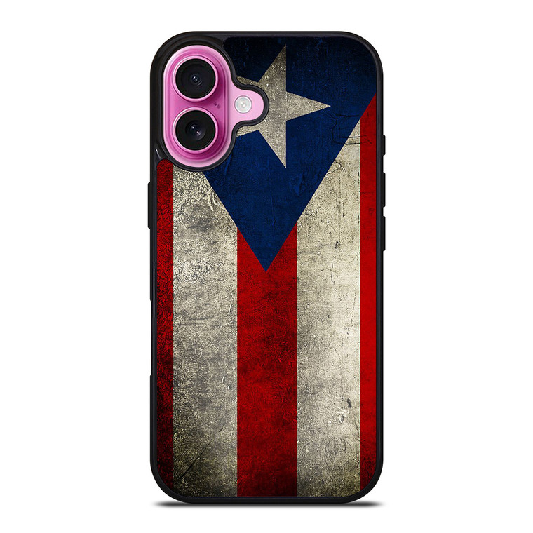 PUERTO RICO FLAG iPhone 16 Plus Case Cover