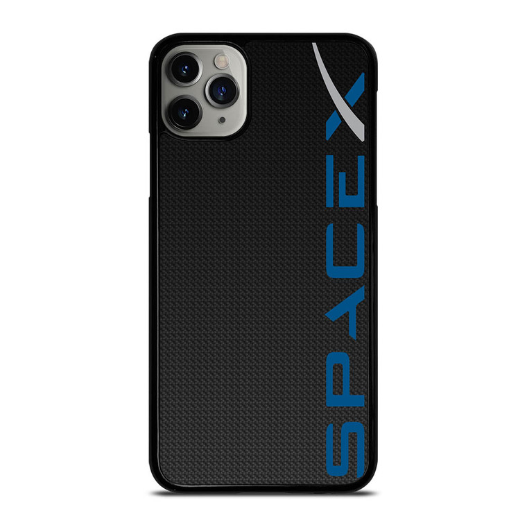 SPACE X LOGO CARBON iPhone 11 Pro Max Case Cover