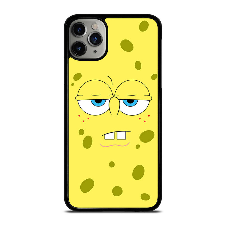 SPONGE BOB EXPRESSION FACE iPhone 11 Pro Max Case Cover