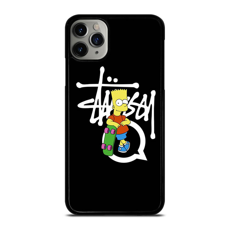STUSSY BART SIMSON iPhone 11 Pro Max Case Cover