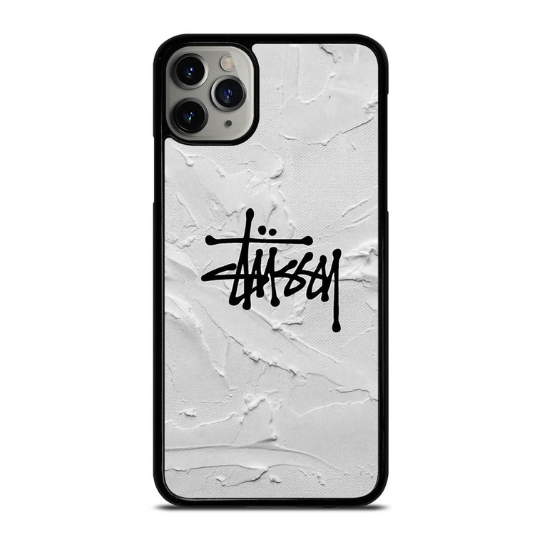STUSSY LOGO ICON WHITE iPhone 11 Pro Max Case Cover