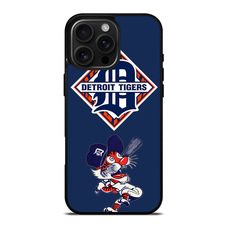 DETROIT TIGERS BASEBALL iPhone 16 Pro Max Case Cover