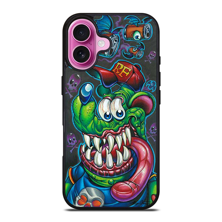 RAT FINK STINKY MONKEY iPhone 16 Plus Case Cover