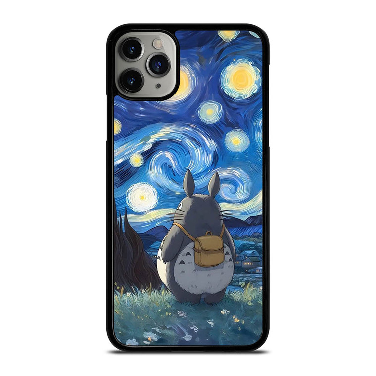 TOTORO MY NEIGHBOR VAN GOGH iPhone 11 Pro Max Case Cover