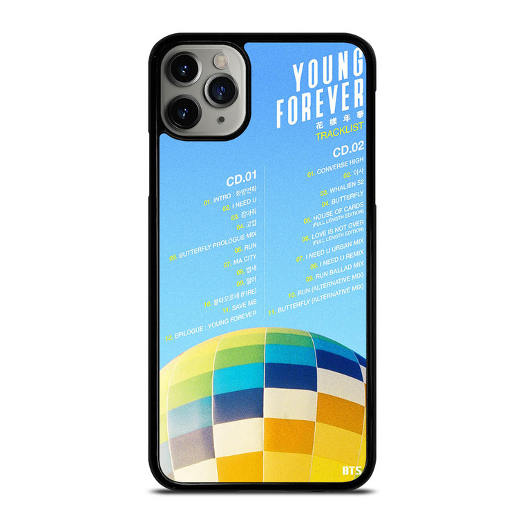TRACKLIST BANGTAN BOYS YOUNG FOREVER iPhone 11 Pro Max Case Cover