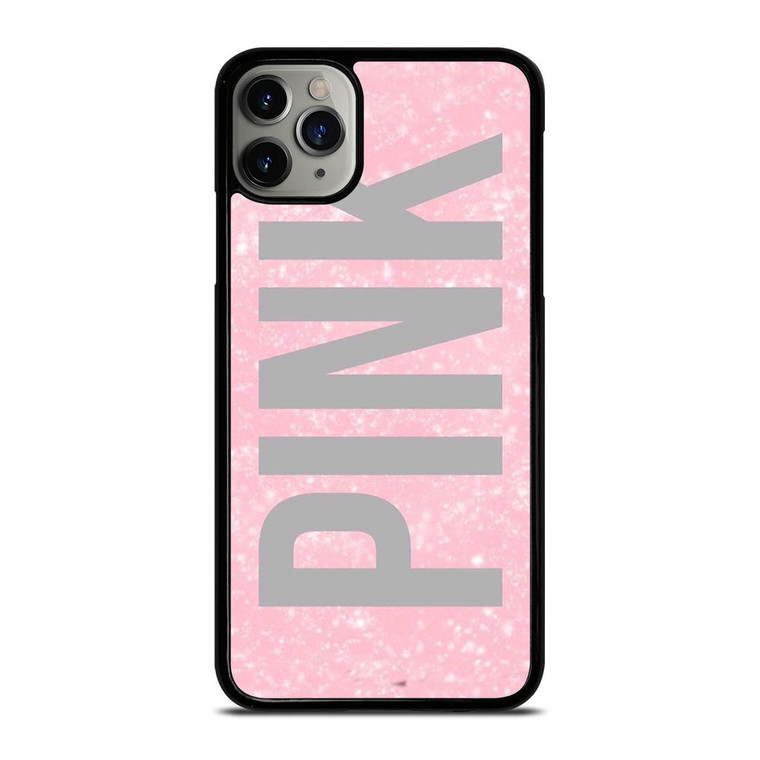 VICTORIA'S SECRET PINK SPARKLE LOGO iPhone 11 Pro Max Case Cover
