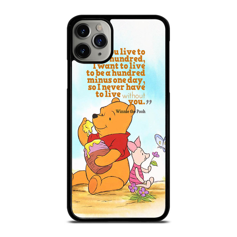 WINNIE THE POOH QUOTE Disney iPhone 11 Pro Max Case Cover