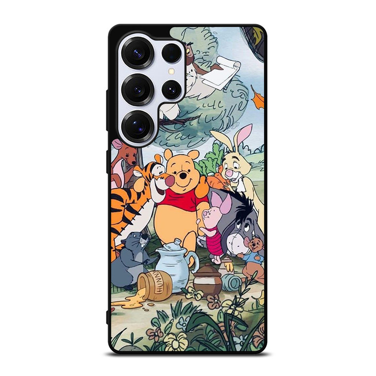 CARTOON WINNIE THE POOH AND FRIENDS DISNEY Samsung Galaxy S25 Ultra Case Cover